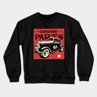 Vintage Genuine Car Parts Crewneck Sweatshirt